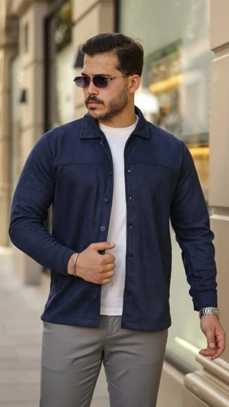Erkek üet Ceket Gömlek - Resim 3