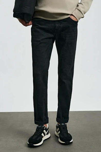 Lufian 112200262 Wıllıam Spor Jean Erkek Pantolon Slim Fit Erkek Kot Pantolon - Resim 3