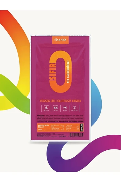 FİBERLİFE ( Yüksek Lifli Glutensiz Ekmek)400 gr - Resim 2