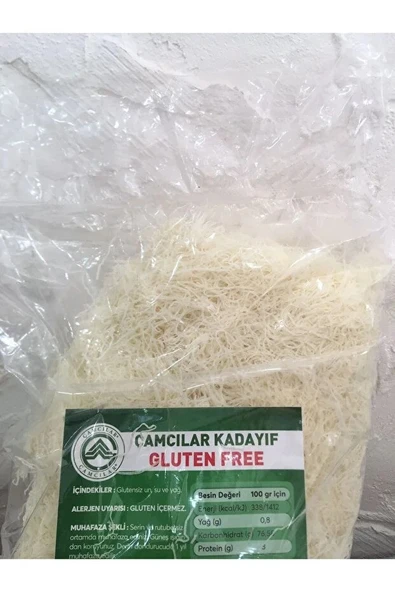 GLUTENSİZ ÇİĞ KADAYIF 500G - Resim 2
