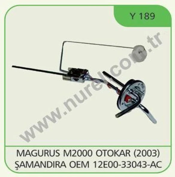 Otokar Ticarı Depo Samandırası - Otokar / M2000 (2003) / Basak Traktor - Nurel Y 189 ürün görseli