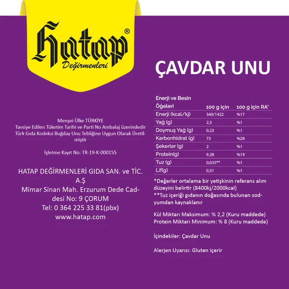 Hatap Çavdar Unu - Resim 2
