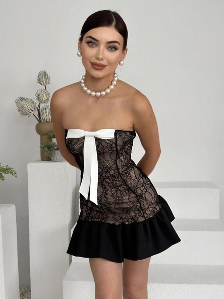 Vencover Straplez Elbise ürün görseli