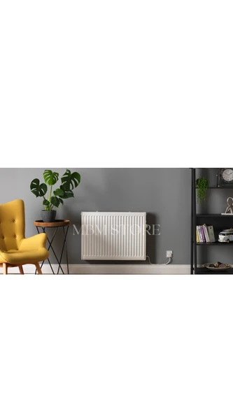 Elektrikli Radyatör Kalorifer / Yağlı Petek Isıtıcı Soba D6080 60cmx80cm 1400 Watt Çift Rezistanslı - Resim 2