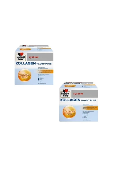 Doppelherz System Kollagen 10.000 Plus 30 X 25 Mm Flakon-2 Adet ürün görseli