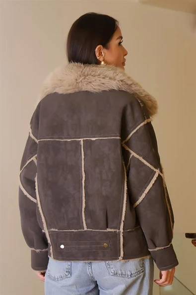 D99867-2K6 ROBİN MONTKAHVE - Resim 5