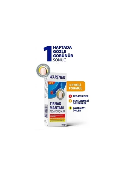 Wartner Tırnak Mantarı Tedavi Jeli 7 ml - Resim 3