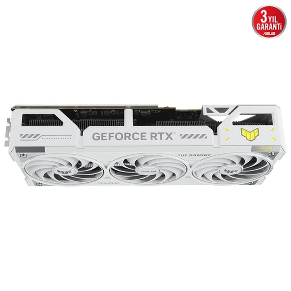 ASUS 12GB TUF GAMING RTX5070TI-O16G WHITE GDDR7 HDMI-DP PCIE 5.0 BEYAZ - Resim 5