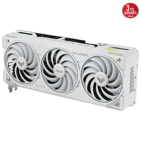 ASUS 12GB TUF GAMING RTX5070TI-O16G WHITE GDDR7 HDMI-DP PCIE 5.0 BEYAZ - Resim 3