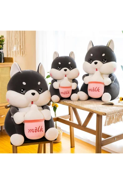 SR Süper Yumuşak Peluş Biberonlu Bebek Köpek ürün görseli