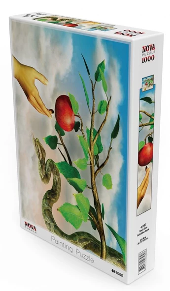 Nova Puzzle 1000 Parça Yasak Elma Puzzle - Resim 2