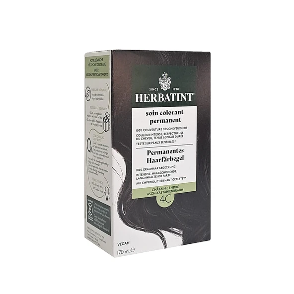 Herbatint Saç Boyası 4C Chatain Cendre - Ash Chestnut 170 ml ürün görseli 1