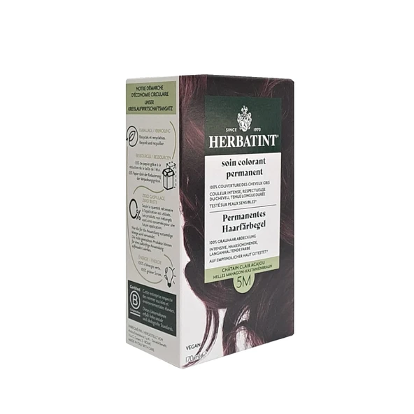 Herbatint Saç Boyası 5M Chatain Clair Acajou - Light Mahogany Chestnut 170 ml ürün görseli