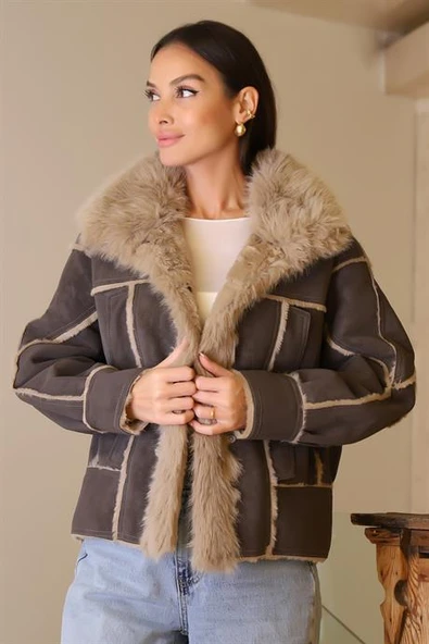 D99867-2K6 ROBİN MONTKAHVE - Resim 4