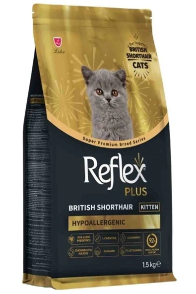 Plus British Shorthair Yavru Kedi Maması 1,5kg Luxury ürün görseli 1