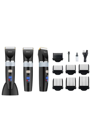 Zln8931 | Saç Sakal Vücut Tıraş Makinesi | Pietas – Ipx5 Su Geçirmez | Hızlı Şarj | Led - Resim 7