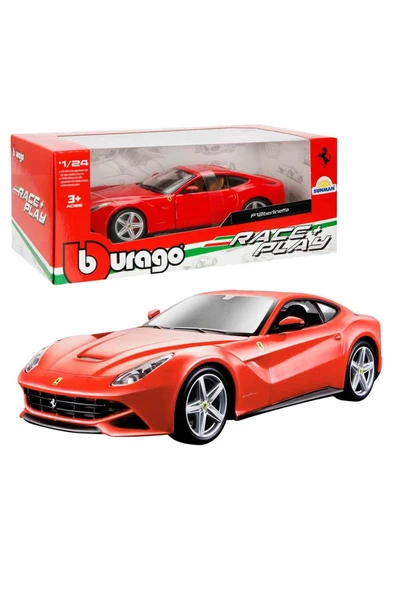 1:24 Ferrari F12 Berlinetta Model Araba – Die-cast Koleksiyonluk Oyuncak 18 cm - Resim 5