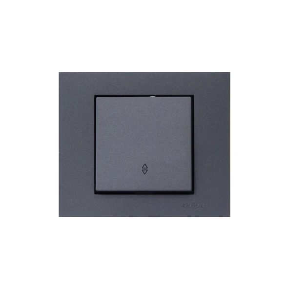 2 Adet Ovivo Grano Füme Vavien Anahtar Çerçeve Dahil ürün görseli 1