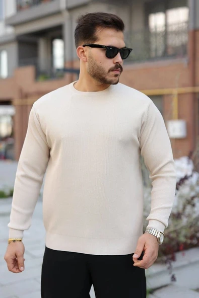 Erkek Selanik Örme Bisiklet Yaka Triko ürün görseli