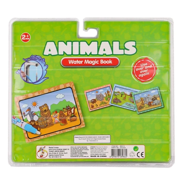 BK013 Sihirli Boyama Kitabım -Gepettoys - Resim 4