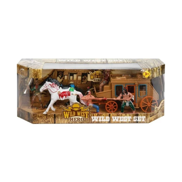 77116 Sunman, At Arabalı Kovboy Oyun Seti - Resim 5