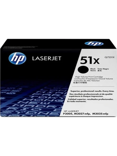 HP 51X-Q7551X TONER.P3005D ürün görseli 1