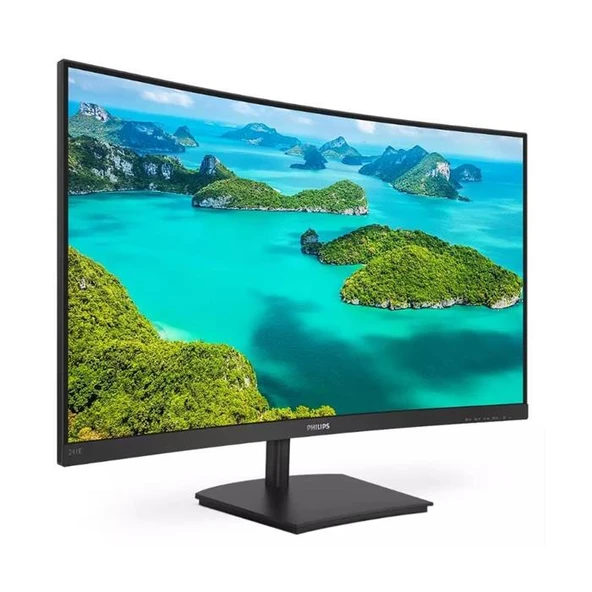 Philips 23.6" 241E1SC 4Ms Fhd Curved Free ürün görseli