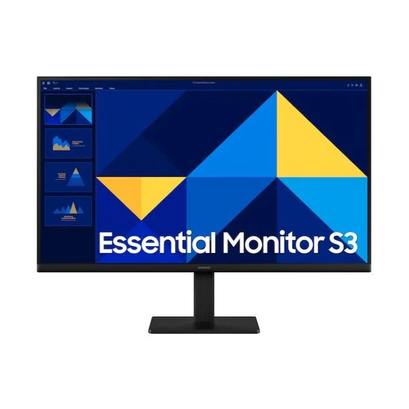 Samsung Essential S3 S30GD LS27D300GAUXUF 27" 5 ms Full HD IPS 100 Hz Monitör ürün görseli 1