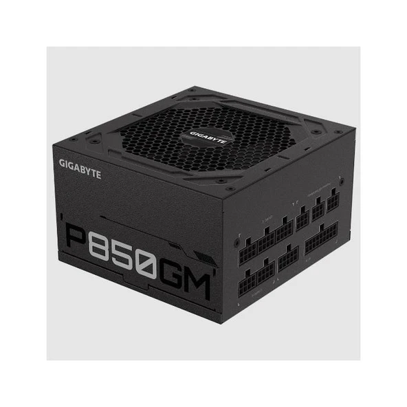 GIGABYTE 850W 80+ GOLD GP-P850GM 12cm Fanlı Tam Modüler Power Supply Japon Kapasitör - Resim 2