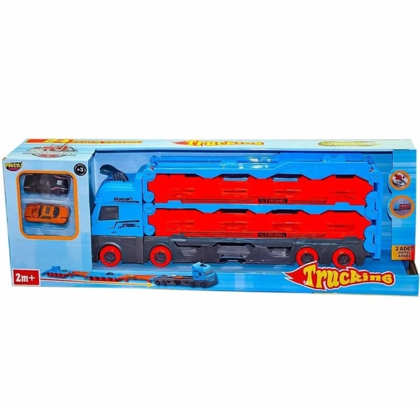 FAB-1604 Yarış  Pistli  Tır- Prestij Oyuncak ürün görseli