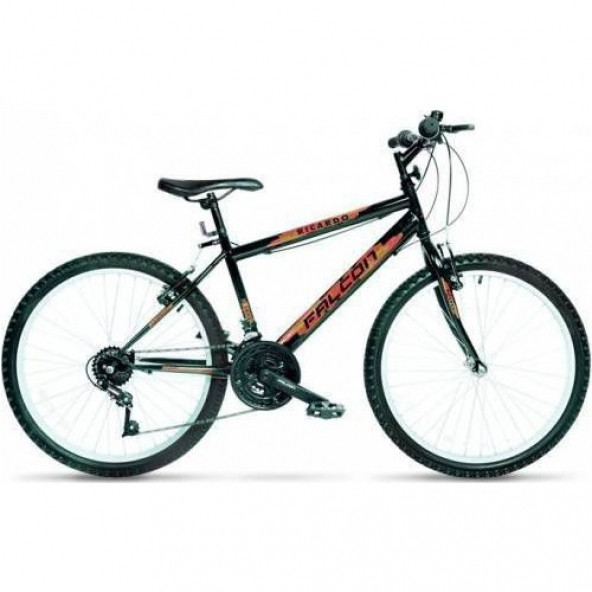 Falcon Ricardo Spor 24 Jant Bisiklet Siyah Turuncu - 1