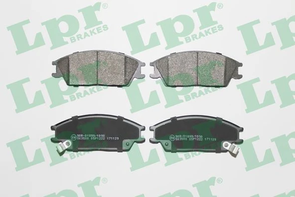 Hyundaı On Fren Balatası Hyundaı Accent 1995-2005 Getz 2002-> Excel 1990-1994 - Lpr 05p1222 ürün görseli