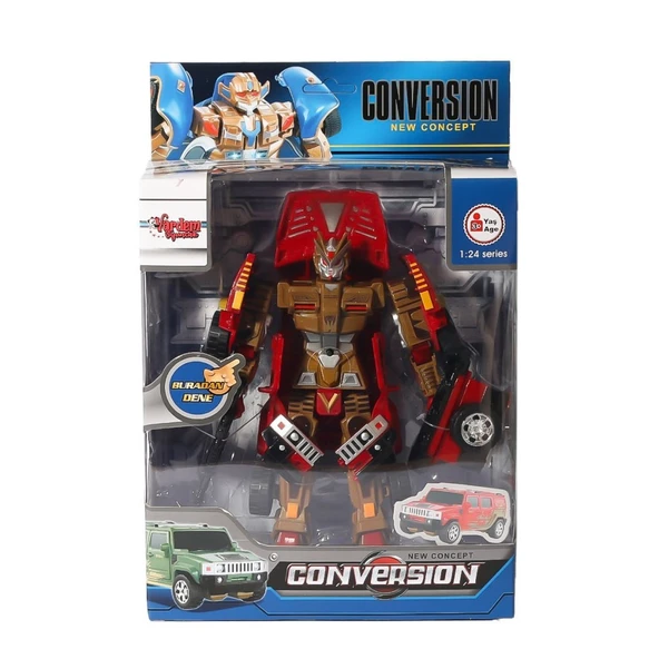 HW-899-1-2-5 Dönüşebilen Robot Jeep 1:24 -Vardem ürün görseli