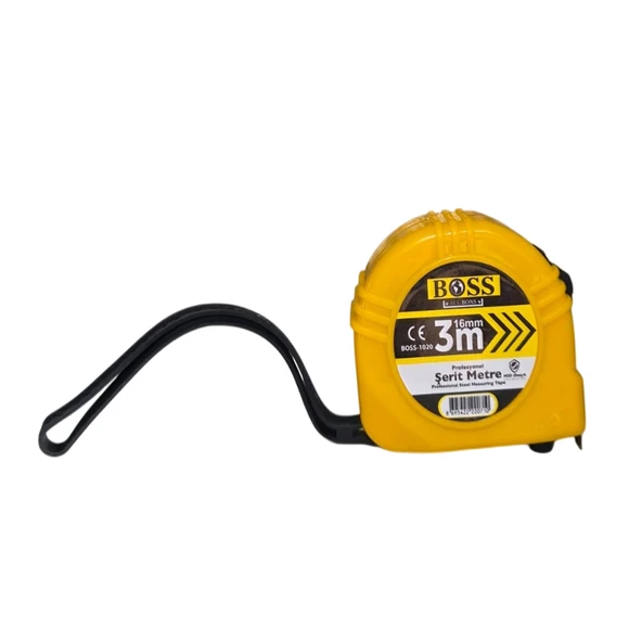 BOSS 3x16 mm ŞERİT METRE  16 ADET ürün görseli