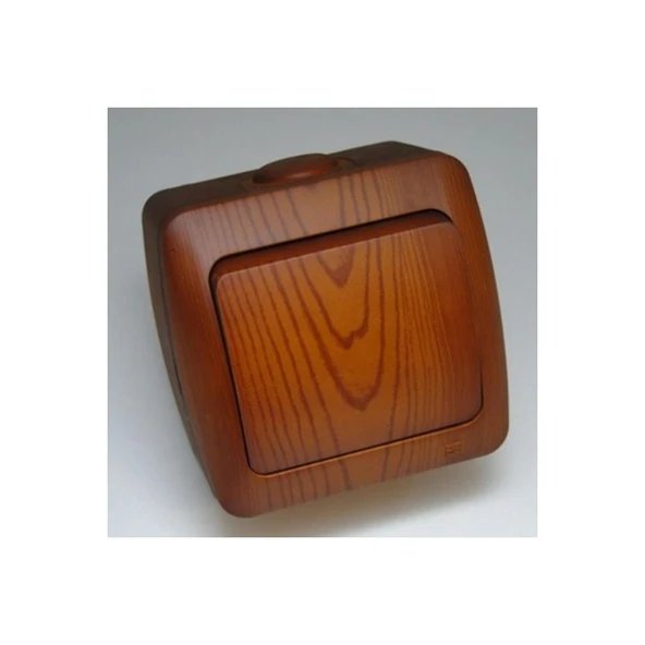 5 Adet Sıva Üstü Kiraz Ahşap Renkli Anahtar Elbi / Alsu - Resim 2