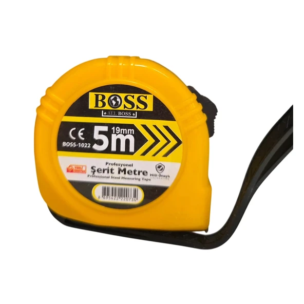 BOSS 5x19 mm ŞERİT METRE 12 ADET ürün görseli 1