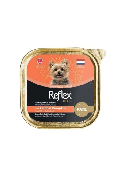 Plus Pate Kuzu Etli ve Bal Kabaklı Küçük Irk Yetişkin Konserve Köpek Maması 85 Gr ürün görseli 1