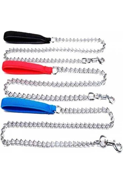 Köpek Yumuşak Dokulu Zincir Gezdirme 2x120cm ürün görseli