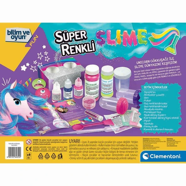 64812 Süper Renkli Slime - Bilim ve Oyun +8 yaş - Resim 5