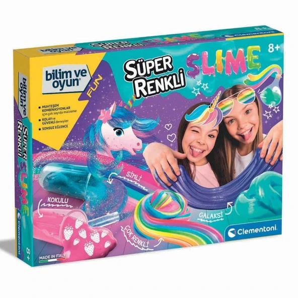 64812 Süper Renkli Slime - Bilim ve Oyun +8 yaş ürün görseli