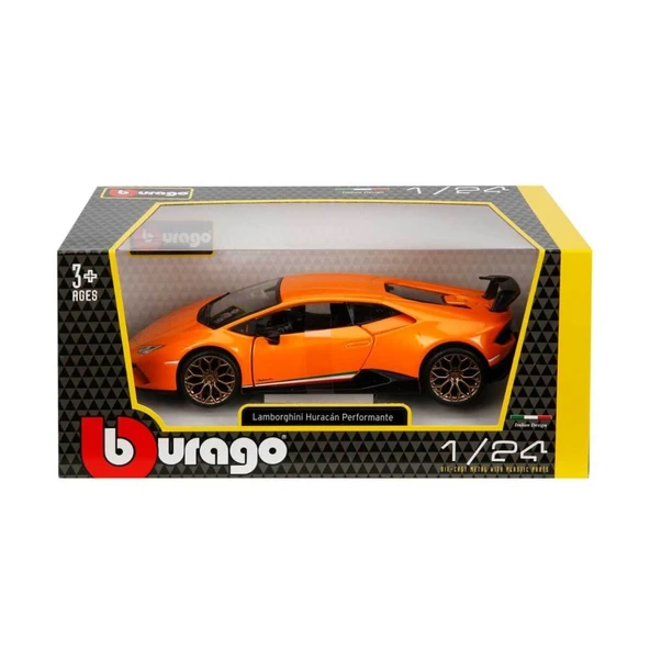 Bburago 1:24 Lamborghini Huracan Performante Model Araba - Resim 2