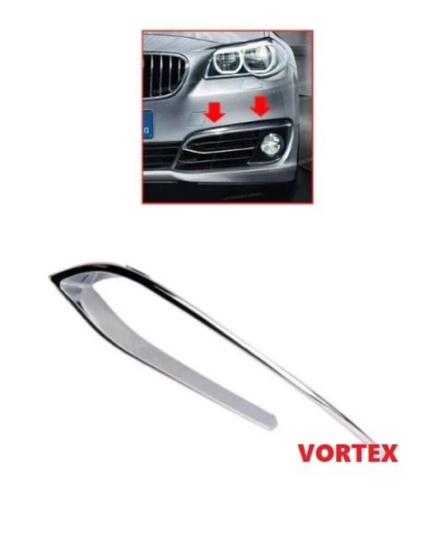 Bmw On Tampon İzgara Citası Krom Sol Luxury Line Bmw F10 14>16 - Vortex V0200371 ürün görseli