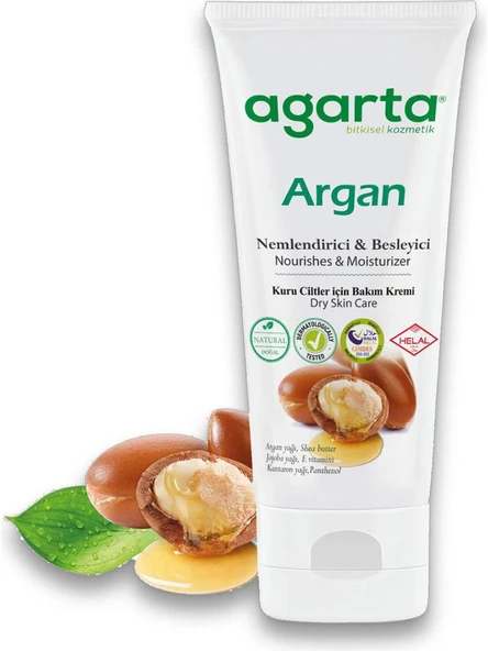 Agarta Doğal Argan Yağlı Besleyici Cilt Kremi 75 ml x 3 Adet - Resim 2