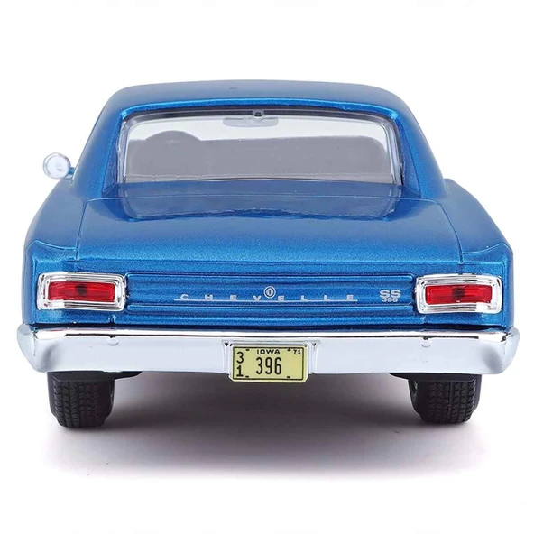 NessiWorld 1/24 1966 Model Chevrolet Chevelle SS 396 - Resim 3