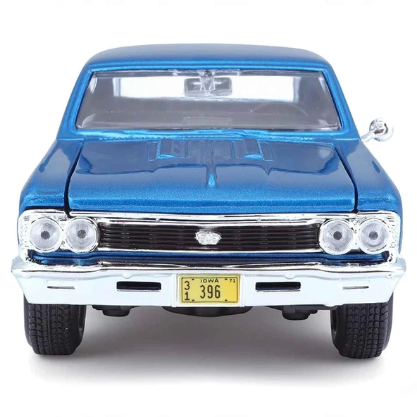 NessiWorld 1/24 1966 Model Chevrolet Chevelle SS 396 - Resim 2