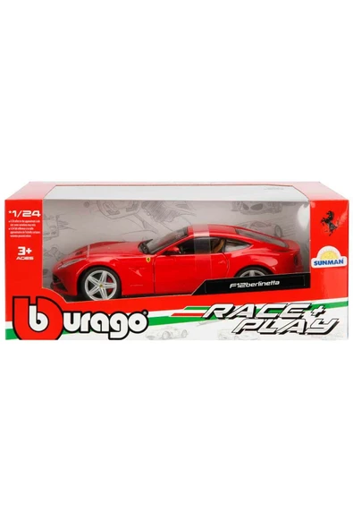 1:24 Ferrari F12 Berlinetta Model Araba – Die-cast Koleksiyonluk Oyuncak 18 cm - Resim 3