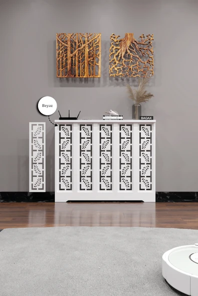 BAGAX Assos Model, Beyaz Renk, 96 cm Petek Kaplama, Dresuar ürün görseli