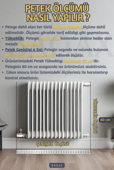 BAGAX Efes Model, Beyaz Renk,iç Ölçü 116 Cm Dış Ölçü 120 Cm Petek Kaplama, Dresuar - Resim 6