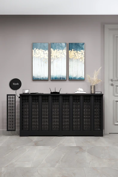 BAGAX Ayasofya Model, Siyah Renk,iç Ölçü 156 Cm Dış Ölçü 160 Cm Petek Kaplama, Dresuar ürün görseli