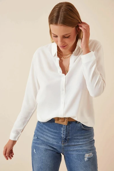 Dokuma Viskon Kumaş Efsane Gömlek - Resim 3